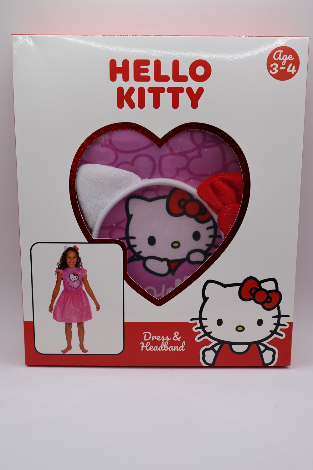 Strój Hello Kitty – sukienka i opaska