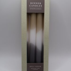 Świece stołowe Dinner Candles – zestaw 4 sztuk
