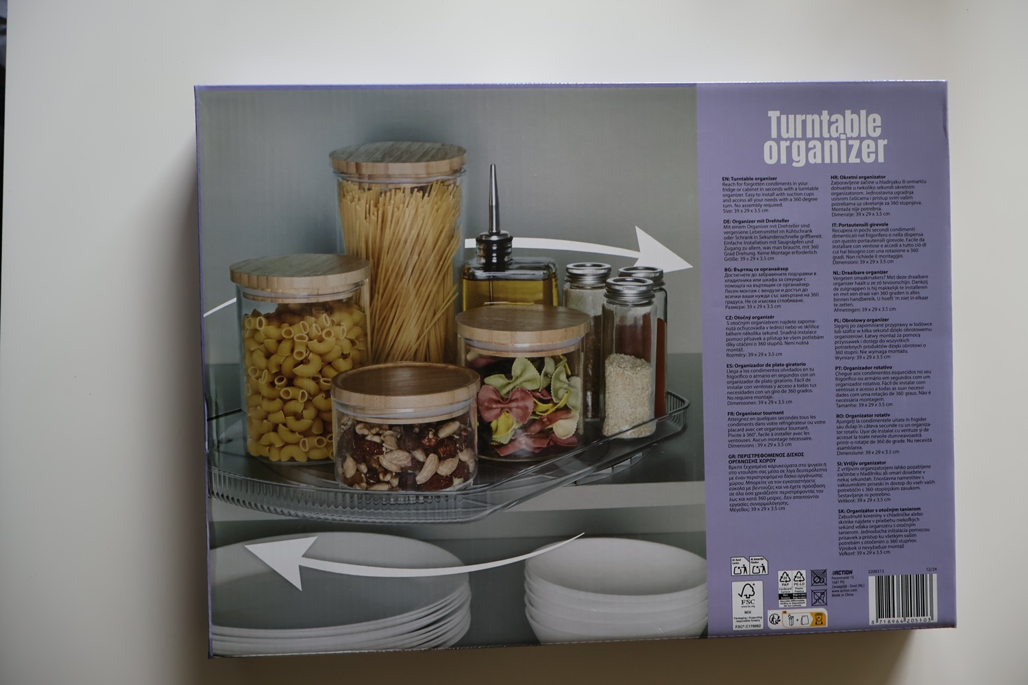 Obrotowy organizer Turntable Organizer - obrazek 2