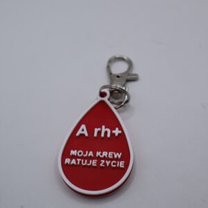 Brelok HDK – „Moja krew ratuje życie” - A rh+